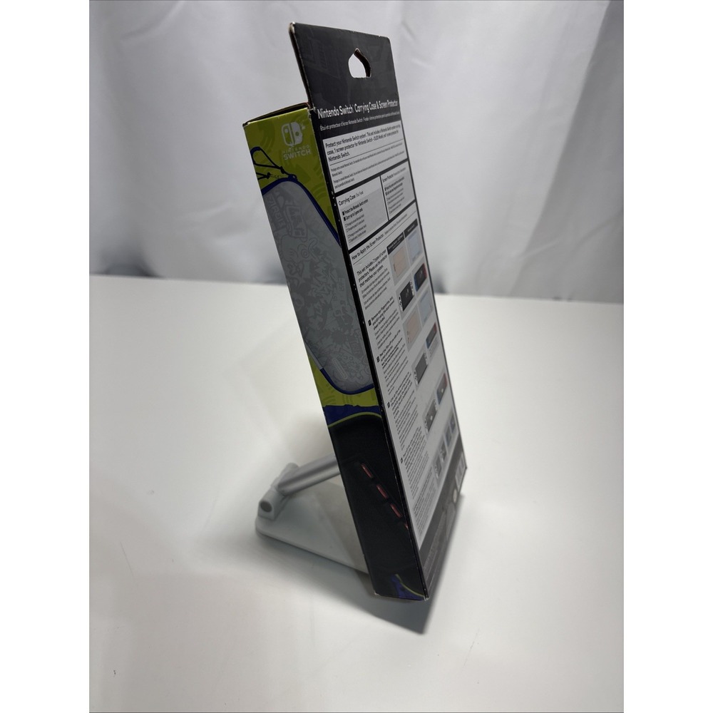 Nintendo Switch Case Splatoon 3 Edition New In Box Missing Screen Protector - Picture 11 of 14
